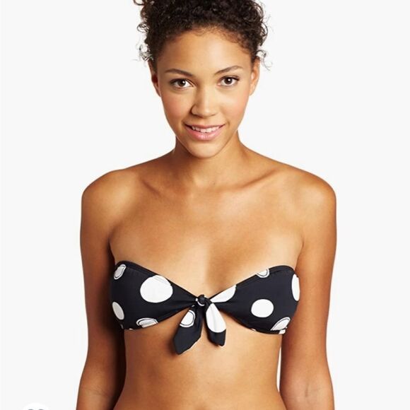 Roxy Juniors Knotted Bandeau Top - Picture 3 of 12